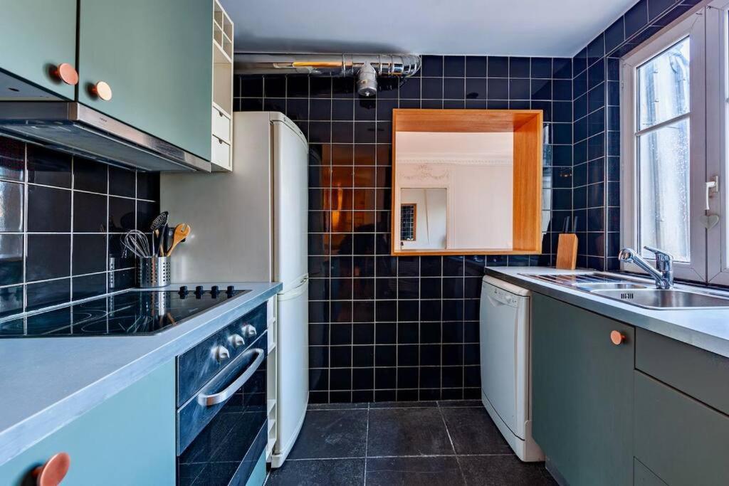 Charmant Appartement Au Coeur De 巴黎 外观 照片